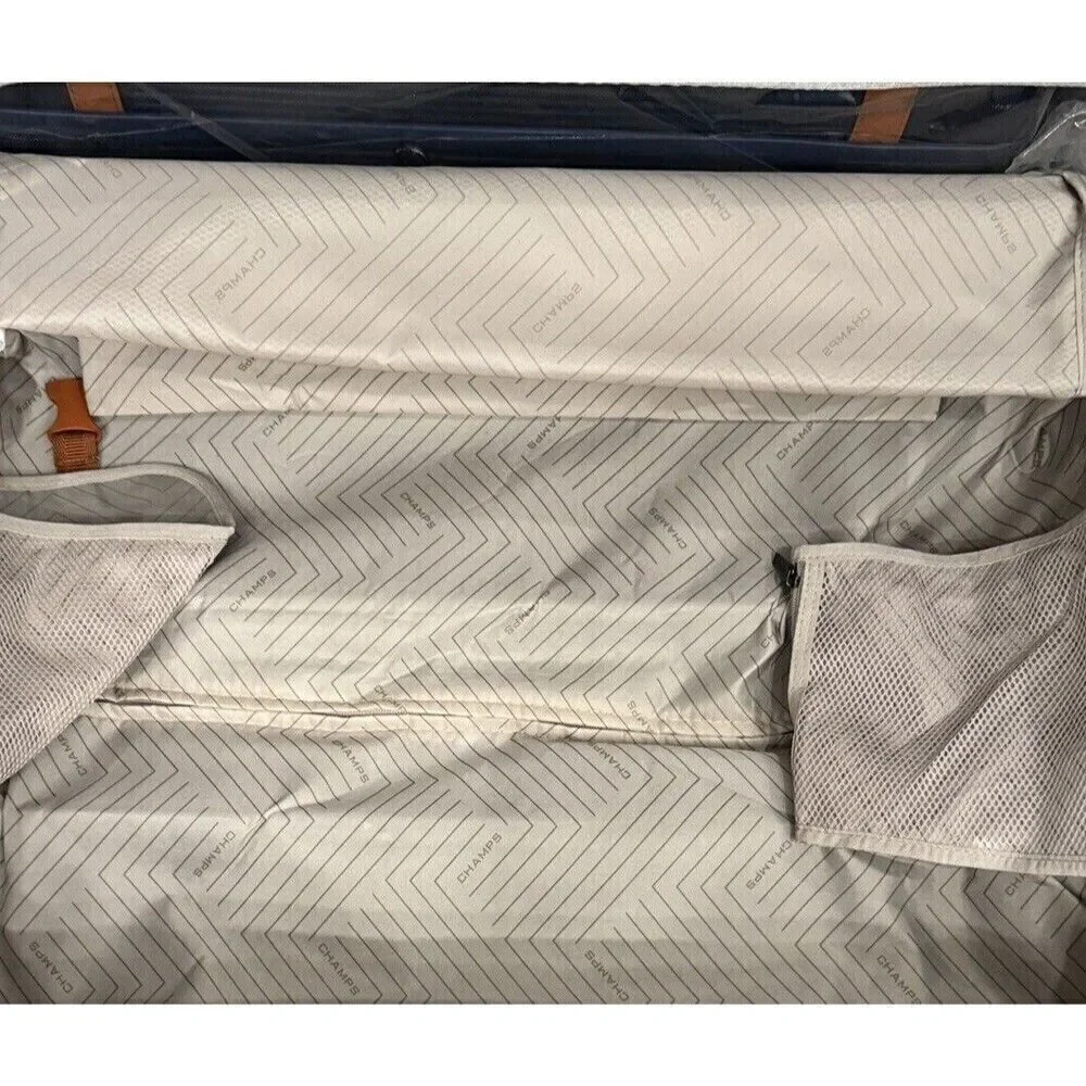 Champs Vintage Air 28 in Hardside Luggage Suitcase with Spinner Wheels